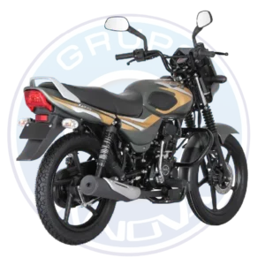 Suspensión y llantas de la Bajaj CT125 2026 urbana y versátil verde