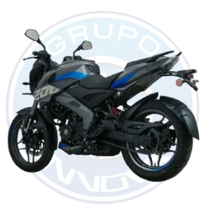 Bajaj Pulsar 200 NS FI motocicleta naked deportiva atras izquierda