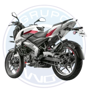 Motor 160cc de la moto Bajaj Pulsar NS 160 2026 blanca