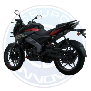 Motor 160cc de la moto Bajaj Pulsar NS 160 2026 negra