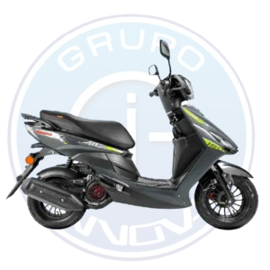 Vista lateral de la motocicleta Daytona DY150 Dynamic Pro 2026