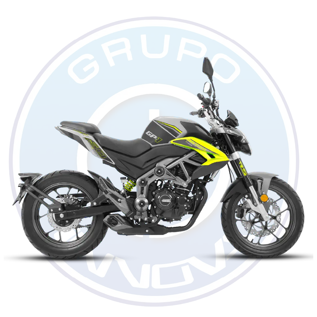 Frente de la motocicleta Daytona DY250 GP-1 2026