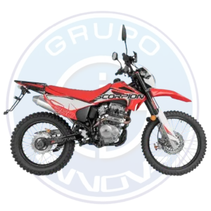 Vista lateral de la moto Daytona DY250 Scorpion 2026