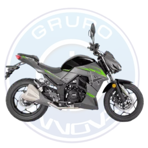 Frente de la motocicleta Daytona DY250 X Power 2026