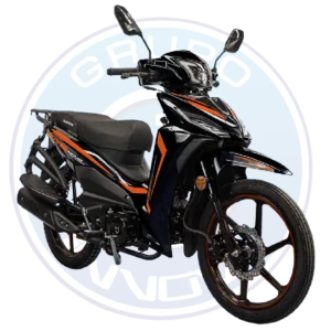 Vista lateral de la moto Dukare DK125 Nova 2026