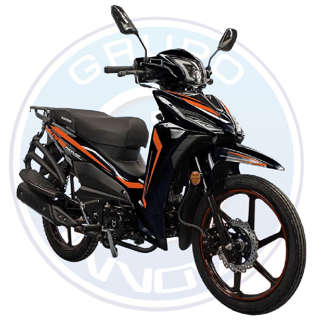 Vista lateral de la moto Dukare DK125 Nova 2026