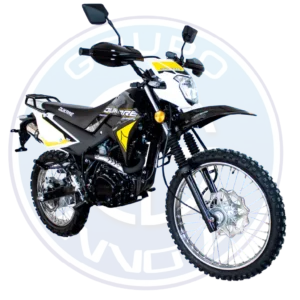 Vista frontal de la motocicleta Dukare DK150 Falcon 2026