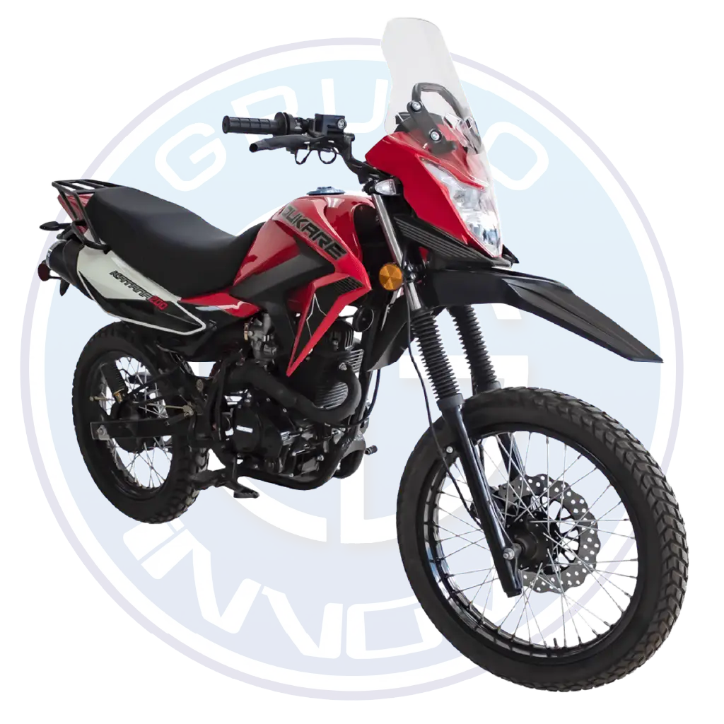 Motor monocilíndrico 200cc de la Dukare DK200 Katana 2026