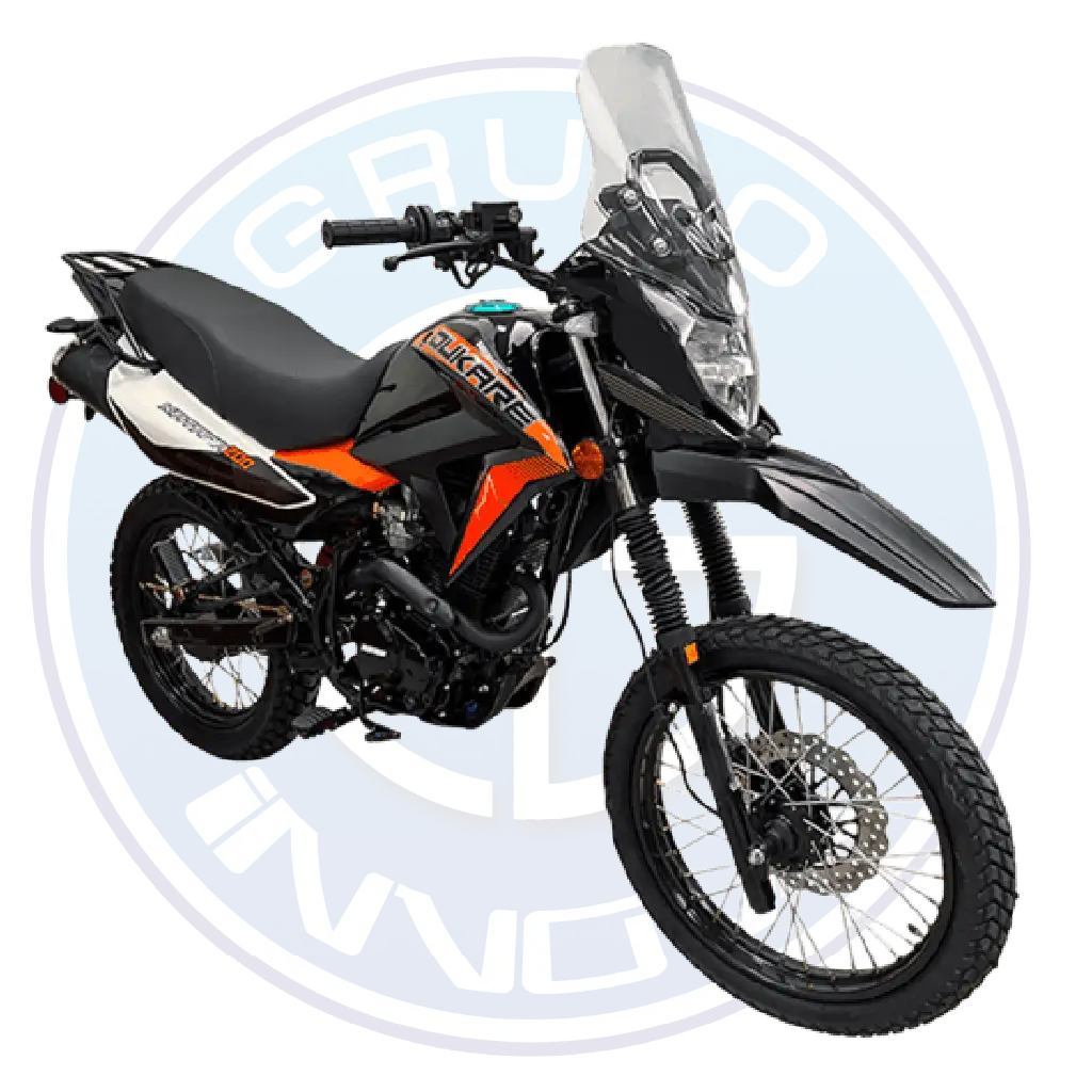 Motocicleta Dukare DK200 Katana 2026 200cc diseño deportivo