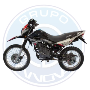 Vista lateral de la motocicleta Dukare DK200B 2026