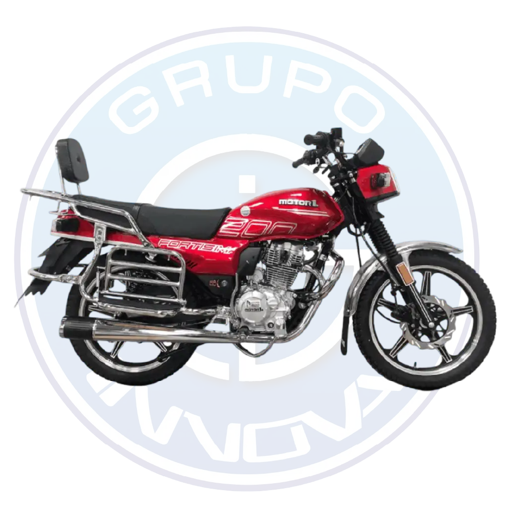 Frente de la motocicleta Motor 1 Fortísima 200 2026