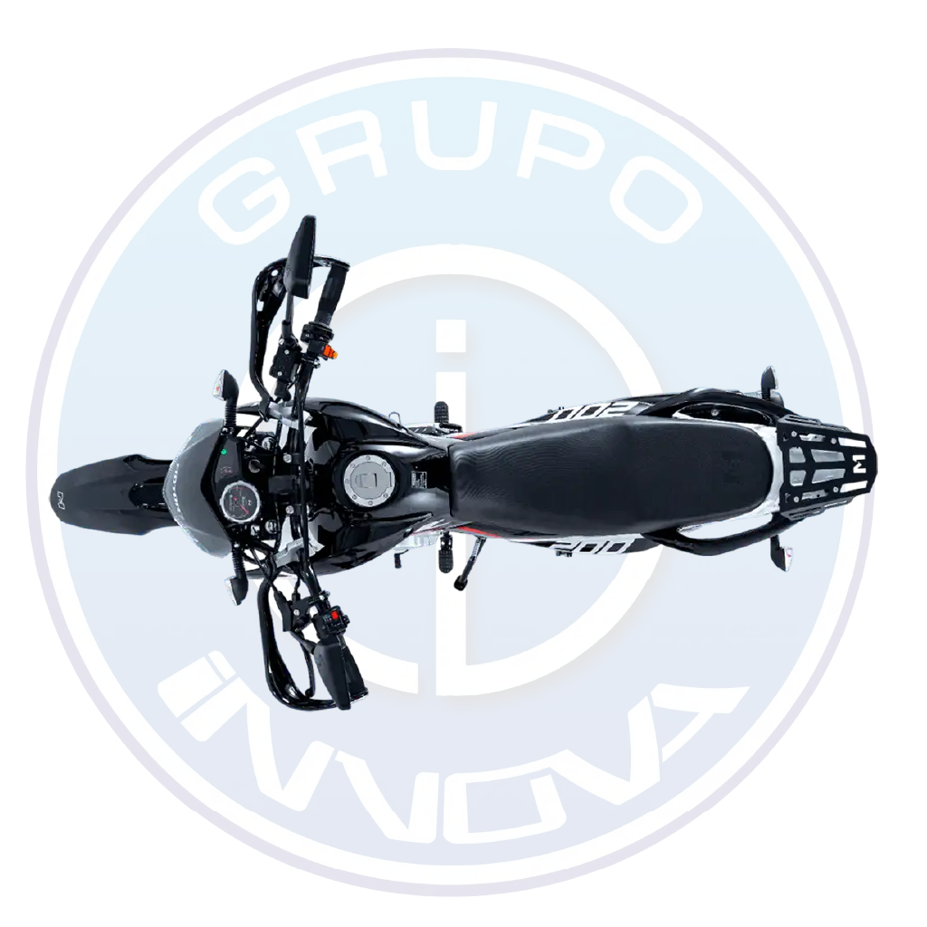 Suspensión reforzada de la moto Motor 1 Trail 200ZS 2026