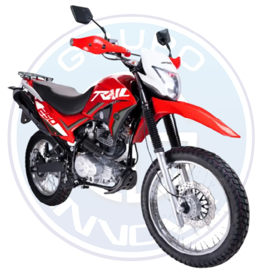 Frente de la motocicleta Motor 1 Trail 250 ZS 2026