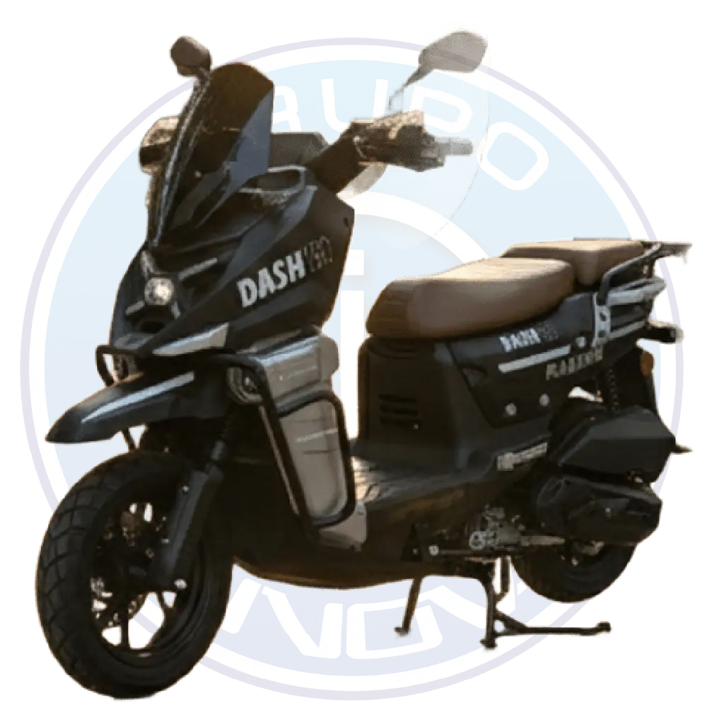 Vista lateral de la moto Ranger DASH 180