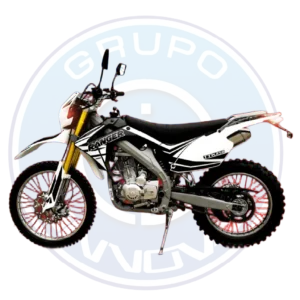 Vista lateral de la moto Ranger TTK 250