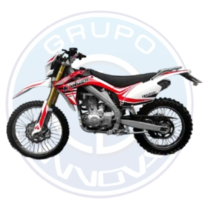 Motor 250cc de la moto Ranger TTK 250 refrigerado por aire