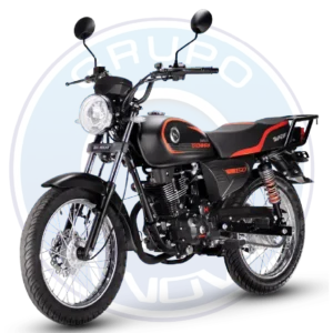 Vista frontal de la motocicleta Shineray Ironmax 150