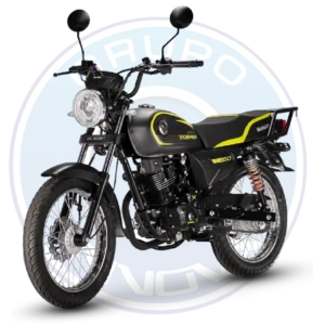 Vista lateral de la motocicleta Shineray Ironmax 150