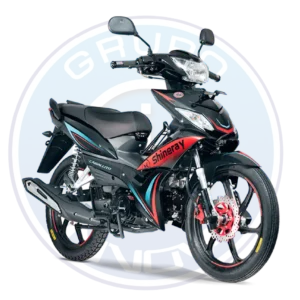 Shineray XY125-30A 2027 en color negro ideal para uso urbano