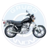 Motocicleta Suzuki GN125 2026 125cc para uso diario