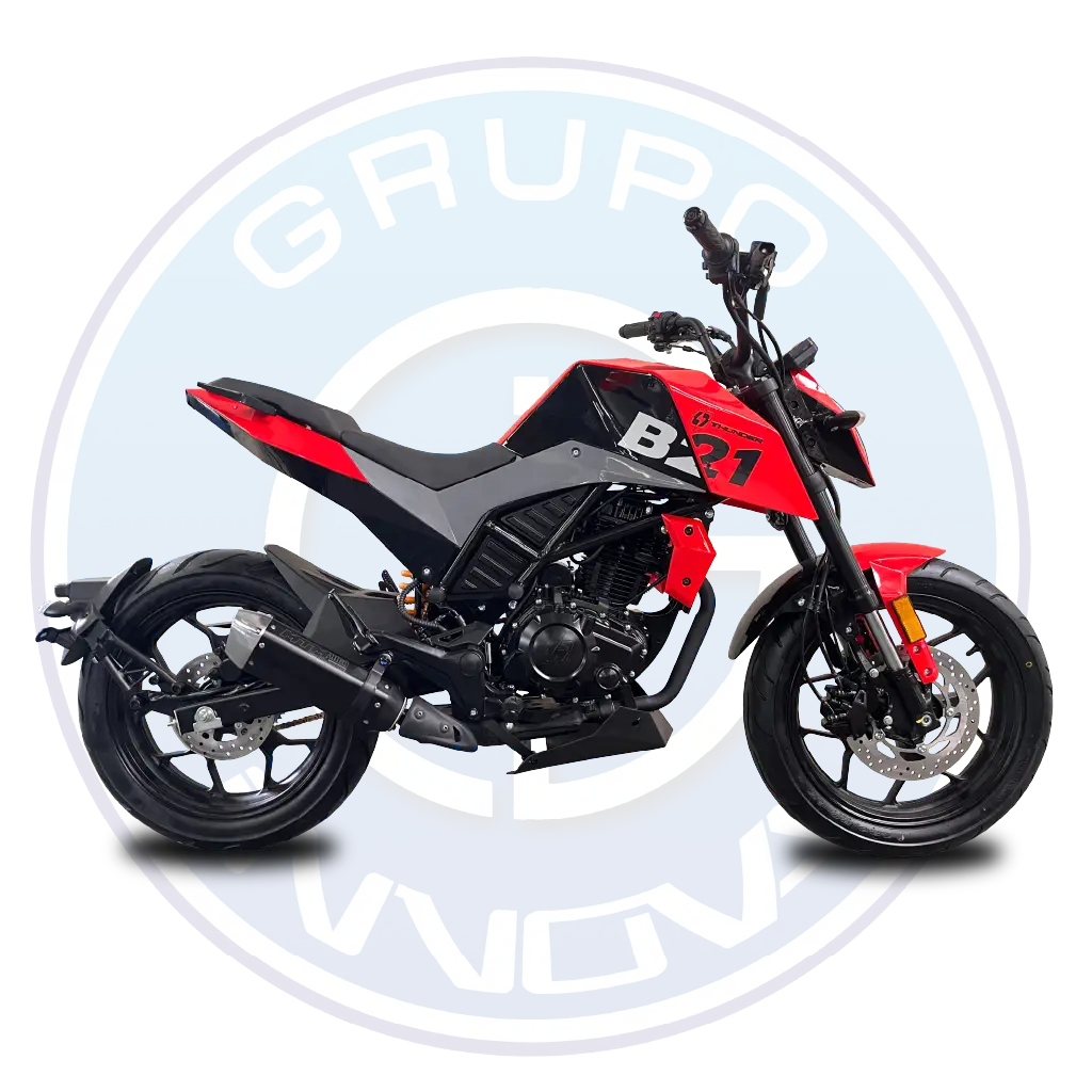 Moto Thunder B21 M2 2025 de 200cc doble propósito