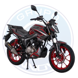 Vista lateral de la motocicleta Tuko TK CR1 Evo 150cc modelo 2027