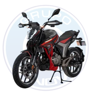 Vista frontal de la motocicleta Tuko TK CR5 Evo 250cc 2026