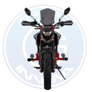 Detalle del motor 300cc 4 válvulas de la motocicleta Tuko TK Rover 2027