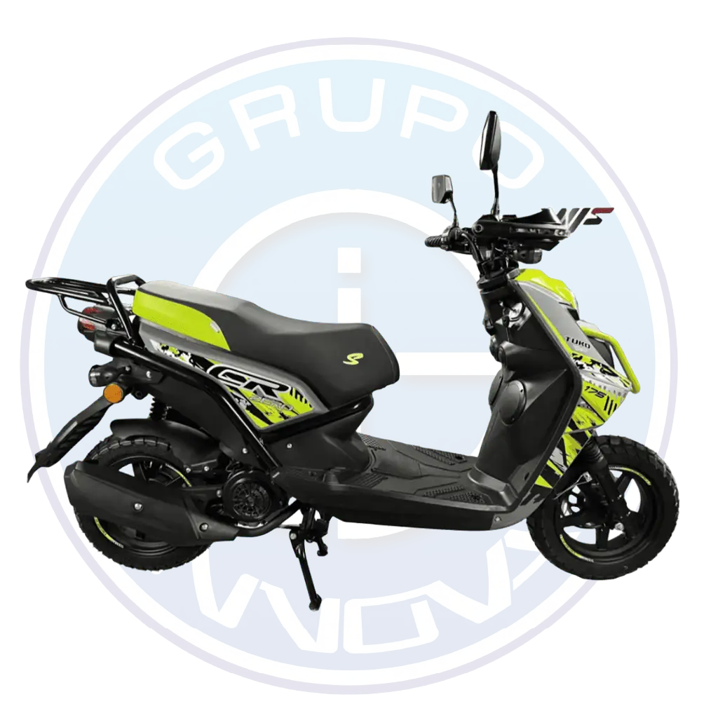 Vista lateral de la motocicleta Tuko TK-Zero Evo 150cc modelo 2025