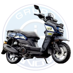 Daytona DY180 S1 Adventure Crossover 2026 180cc en vista lateral diseño adventure scooter Ecuador