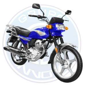 vista lateral moto dukare dk150 s panadera estructura reforzada