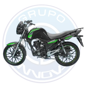 vista lateral moto dukare dk200 forza diseño clasico moderno