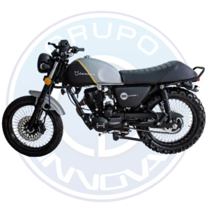 Moto Dukare DK200 Lemans 200cc vista frontal diseño deportivo