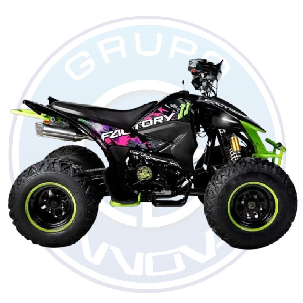 Factory Bike Cuadrón Cobra Kai 2026 250cc ATV todoterreno potente para campo y aventura