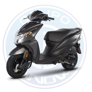 vista lateral honda dio 110cc scooter diseño urbano compacto