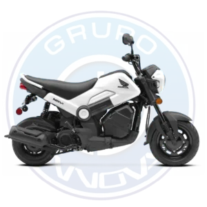 Parte frontal con diseño juvenil y faro multifocal.