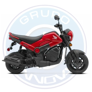 Vista trasera compacta ideal para movilidad urbana.