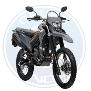 diseño lateral Honda XR300L Tornado 293cc moto enduro calle Ecuador