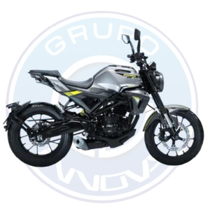 Moto IGM Wind 250X 2025 250cc color azul vista frontal