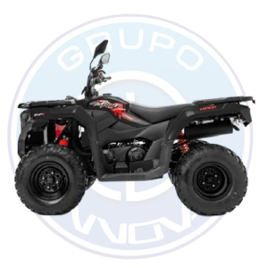 Panel y tablero del Loncin Cuadrón LX300AU-3 2026 con detalles modernos