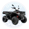 Cuadrón Loncin LX300AU-3 2026 color deportivo vista frontal