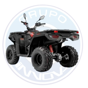 ATV Loncin Cuadrón LX300AU-3 2026 vista lateral con diseño robusto