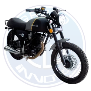 Moto Dukare DK200 Lemans 2026 200cc color rojo vista lateral