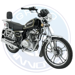 Vista lateral de la Motor 1 GNE 200 200cc 2026 con diseño robusto y funcional.