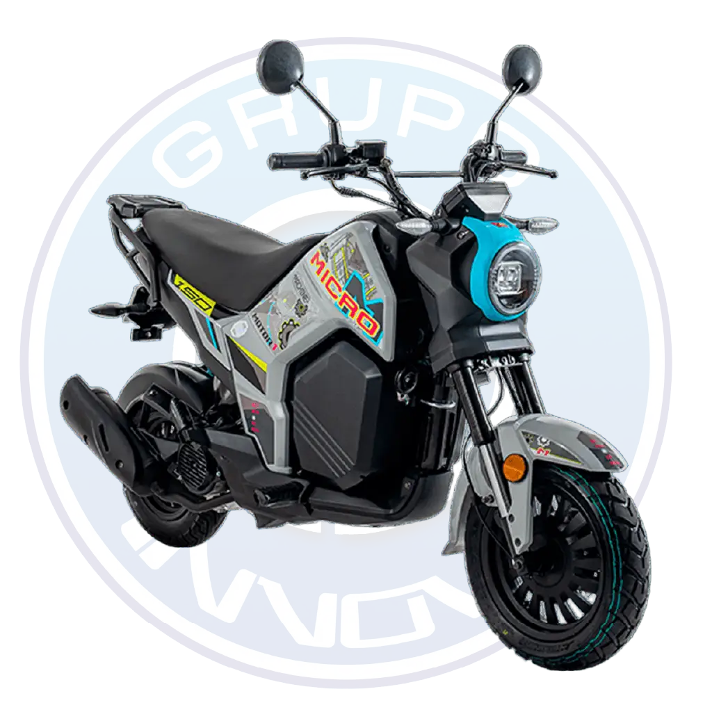 Vista lateral de la Motor 1 Micro Machine 150cc con diseño compacto y moderno.