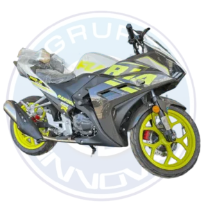 Vista lateral de la motocicleta Ranger 250-8 2026 250cc diseño robusto