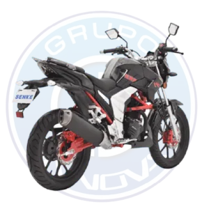 Perfil lateral de la Senke SK200-12 2026 en color azul