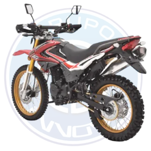 Perfil lateral de la Senke SK200 GY-5 2026 en color azul