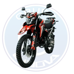 Moto Shineray Xtreme 200 2026 200cc color rojo vista frontal