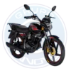 Motocicleta Shineray XY150-10D 2026 color negro 150cc vista lateral